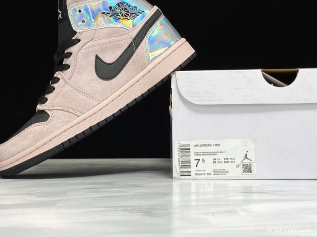 Dirty Mid Air BQ6472-602 Iridescent Powder 1 Jordan (W) 0710